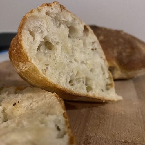 green olive bread