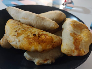 Air fryer panzerotti