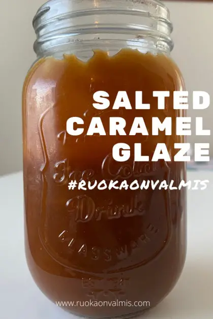 salted caramel glaze pinterest