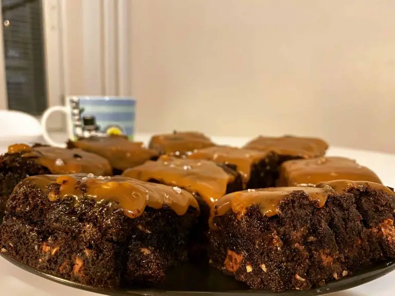 Salted caramel chocolate brownies