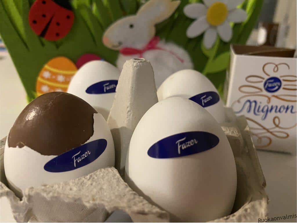 mignon chocolate eggs