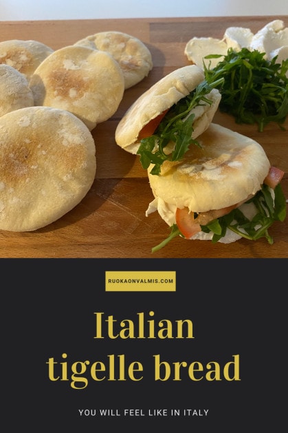 Italian tigelle bread for pinterest