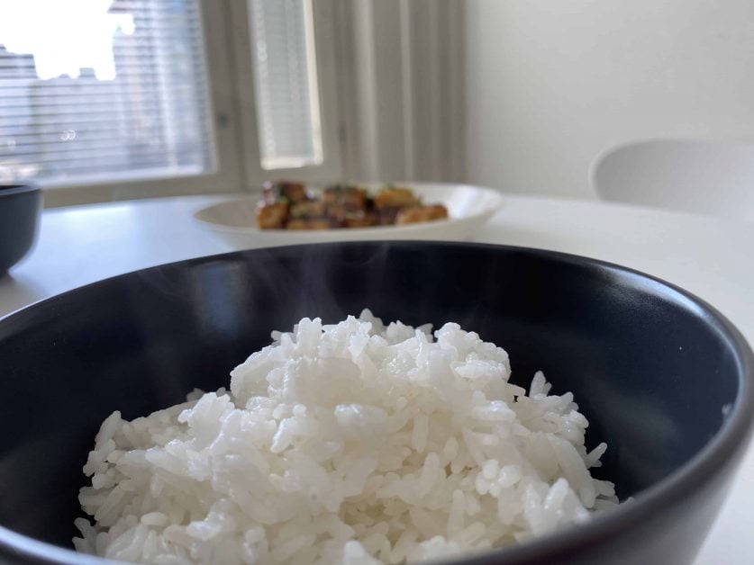 how to wash rice