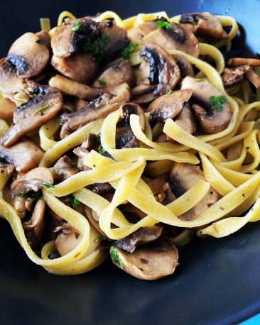 mushroom fettuccine