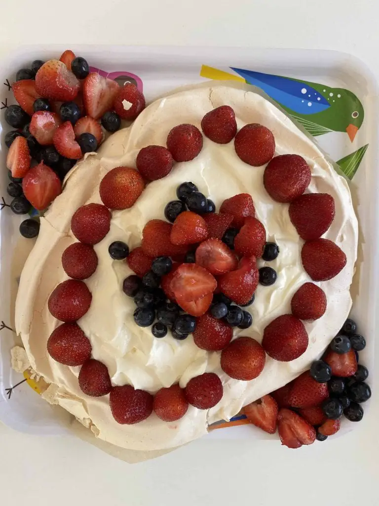 pavlova from top