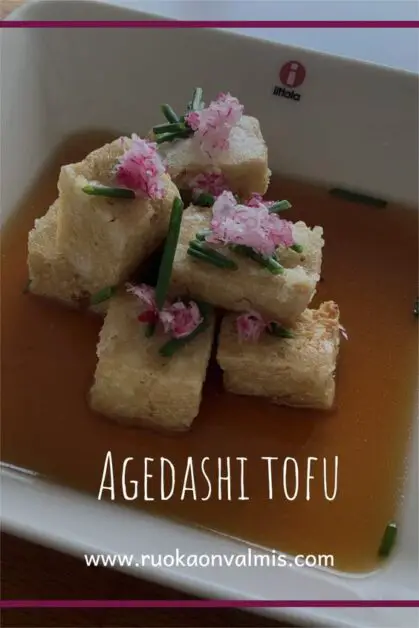 agedashi tofu pinterest