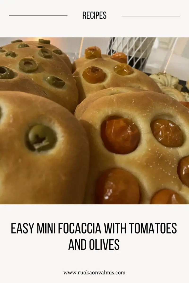 Mini focaccia pinterest