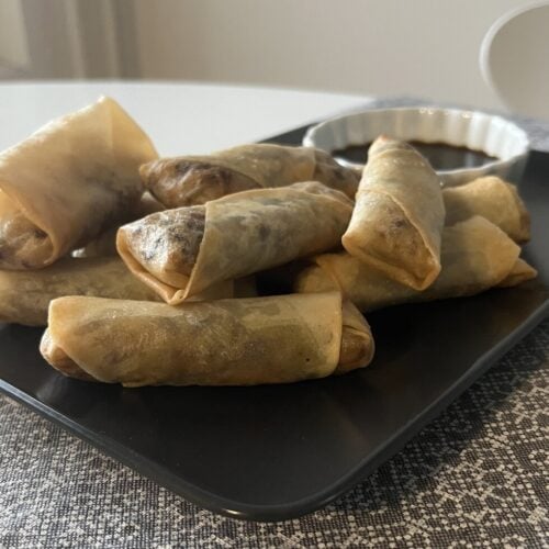Vegan Cantonese spring rolls 2 cantonese spring rolls